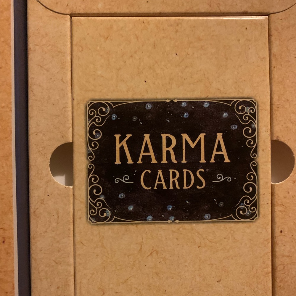 Selling karma cards tarot cards. I never used them. Just opened the box. - Picture 3 of 3